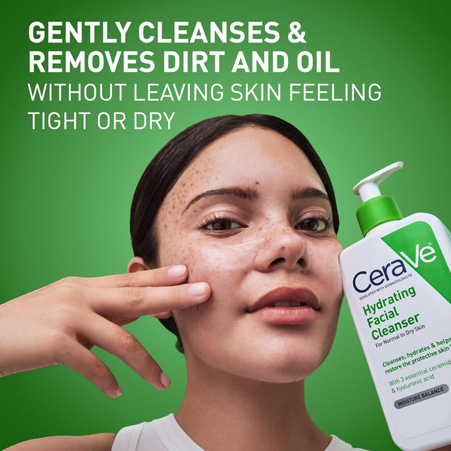 CeraVe Hydrating Facial Cleanser bottle front