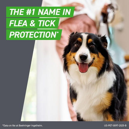 Flea & Tick Spot Treatment for Large Breed Dogs 45-88 lbs, 3 Count