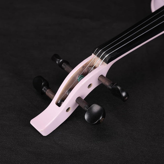 4/4 Electric Violin Set in Crystal Purple