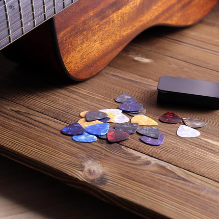 SourceToHome FuenteACasa 3 Thickness Guitar Picks,48 Pcs Fishkonw Guitar Picks — Home & Lifestyle