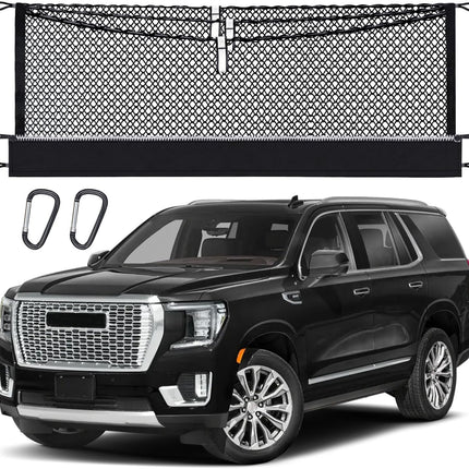 3-Layer SUV Cargo Net with Zipper Bag, 2021-2026 Fit