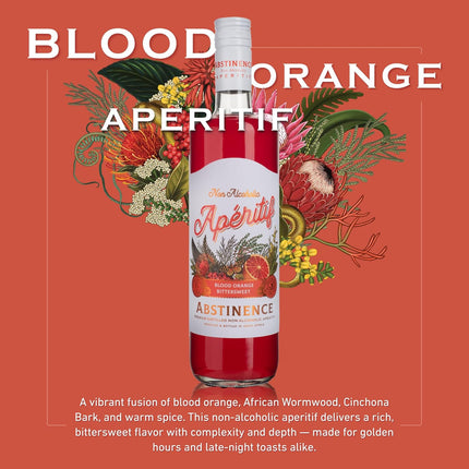 Blood Orange Non-Alcoholic Aperitif, 750ml