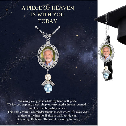 Graduation Memorial Tassel Photo Charm 2026
