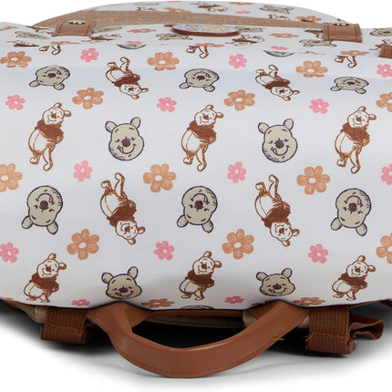 16-Inch Diaper Bag Backpack with Changing Pad and Insulated Bottle Holders