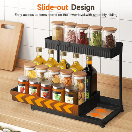 Sevenblue pull-out organizer sliding drawers