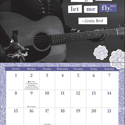 PlaySphere EsferaJuego Dolly Parton: A Musical Legend 2027 Mini Wall Calendar — Toys & Games