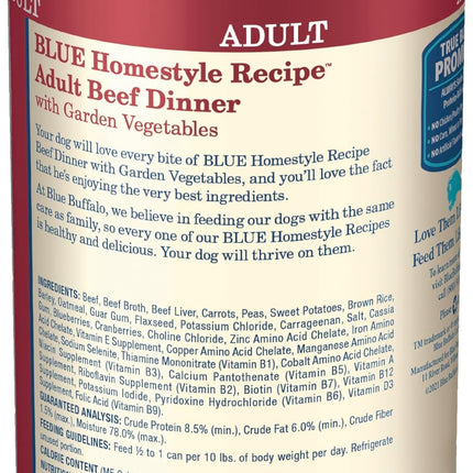 Homestyle Adult Wet Dog Food with Natural Ingredients