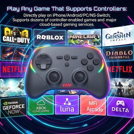 Phone Controller for Computer and Console Play