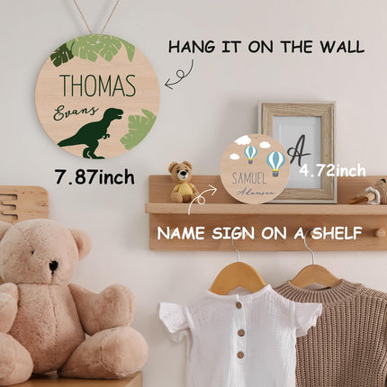 LittleNest NidoPequeño Newborn Baby Name Sign for Hospital, Baby Name Sign for Nursery — Baby & Toddler