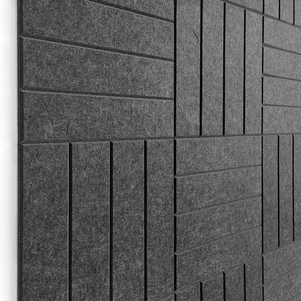 SourcetoHome 11.18" Square Acoustic Panels 12-Pack - Sound Absorbing Wall Panels, Noise Reducing Soundproof Decorative Felt Tiles for Home Office, Studio, Living Room - Warm White - supplement facts label