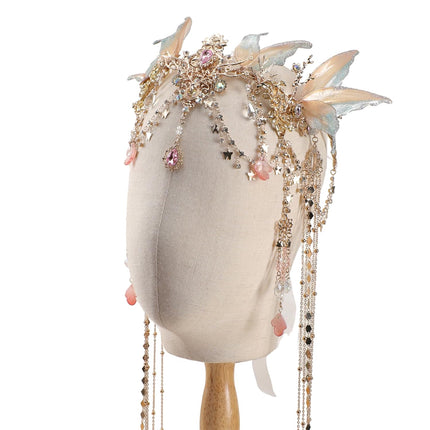Renaissance Butterfly Elf Fairy Crown Headband