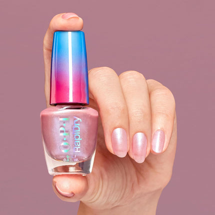 RapiDry Flash n' Flirty Opaque Soft Pink Pearl Quick Dry Nail Polish
