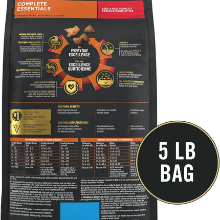 Beef and Rice Shredded Blend Dry Dog Food