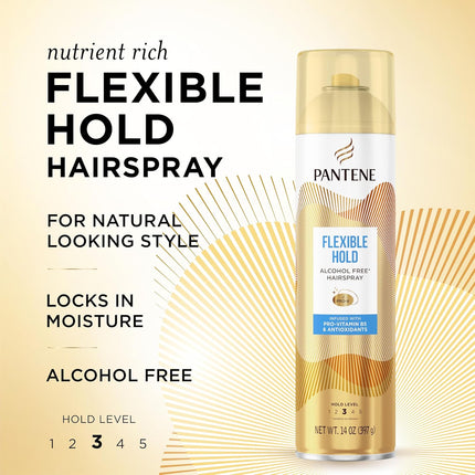 Alcohol-Free Flexible Hold Hairspray Level 3, 14 oz