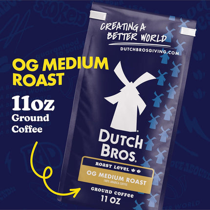 OG Medium Roast Ground Coffee, 11 oz Bag