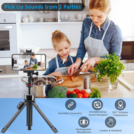 Professional Wireless Lavalier Microphone