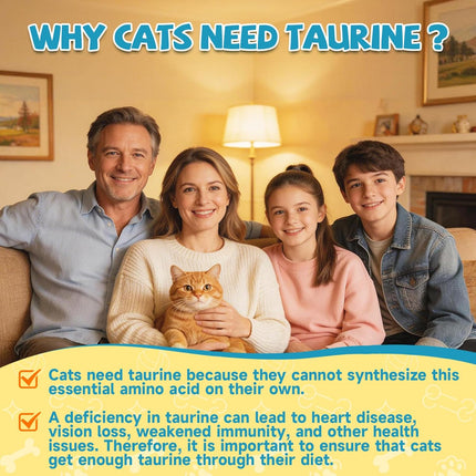 PawHaven RefugioPata Taurine for Cats Drop - Taurine Supplement for Cats — Pet Supplies
