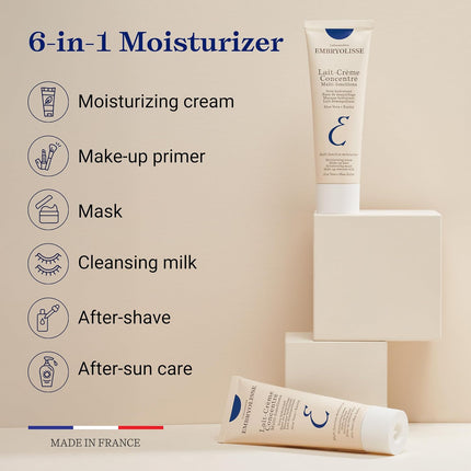 GlowEssence EsenciaLuz Embryolisse Lait-Crème Concentré, Multifunction Daily Face Moisturizer and — Beauty & Self-Care