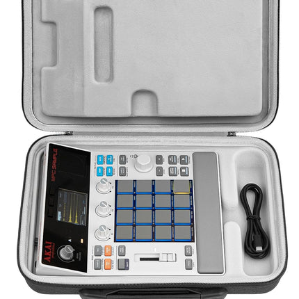 Hard Shell Travel Case for Portable Groovebox and Audio Sampler - Dark Grey