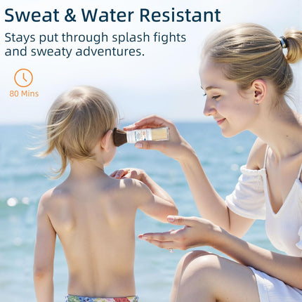 Kids SPF 50 Brush-On Zinc Oxide Powder Sunscreen