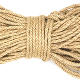 4mm x 100 ft Natural Jute Rope for Gardening, Wrapping & Decor
