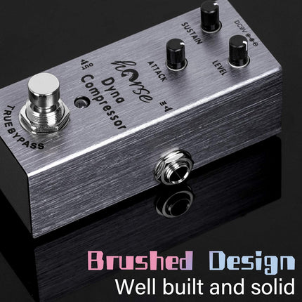 SourceToHome FuenteACasa Compressor Pedal, Horse Electric Guitar Effects Pedals Mini Single Type DC — Home & Lifestyle