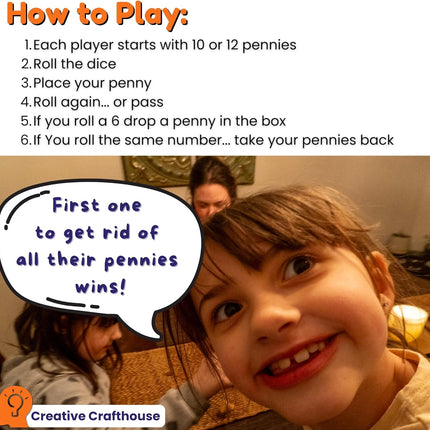 Penny Drop Game, Medium Size