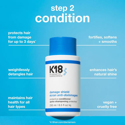 Damage Shield Wash Care Set | Full-Size Color-Safe Protective Shampoo + Conditioner