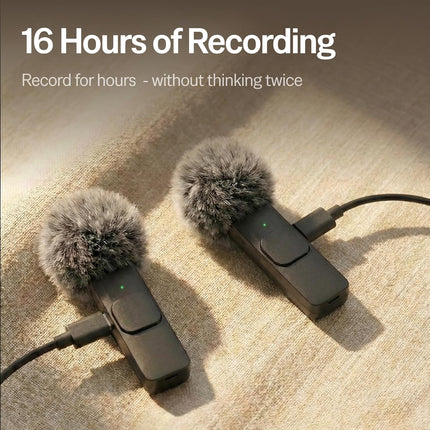 Wireless Mini Lavalier Microphone with Clear Voice