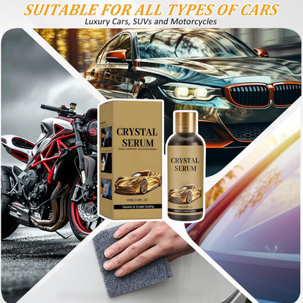 GlowEssence EsenciaLuz 2PCS PTZ Crystal Serum Advanced Graphene Ceramic Coating for Cars — Beauty & Self-Care