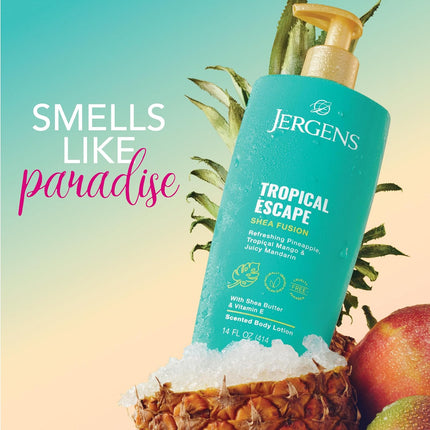 Shea Fusion Tropical Escape Body Lotion, 14 fl oz