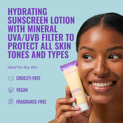 Moisturizing Rich Sunscreen SPF 30 Mineral Zinc Oxide Face Sunscreen