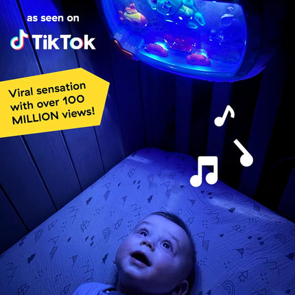 Sea Dreams Musical Crib Soother and Sound Machine for Newborns
