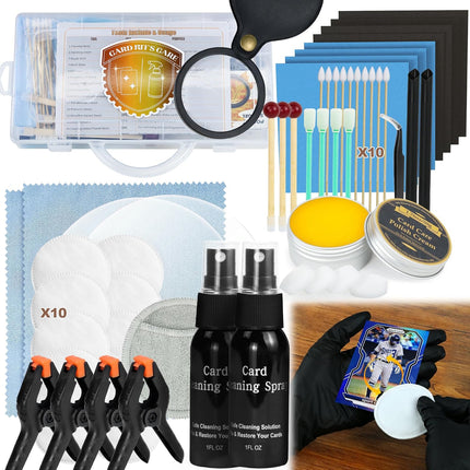 17-in-1 Card Cleaning Kit with Plastic Case