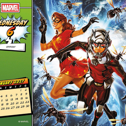 2027 Comic History Day-at-a-Time Calendar