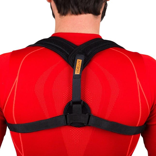 Adjustable Figure 8 Posture Corrector Back Brace for Men and Women - front view