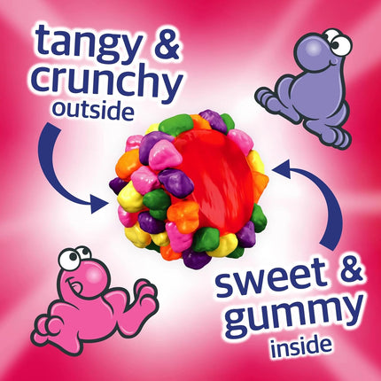 Rainbow Crunchy Gummy Clusters Candy, 18.5 oz