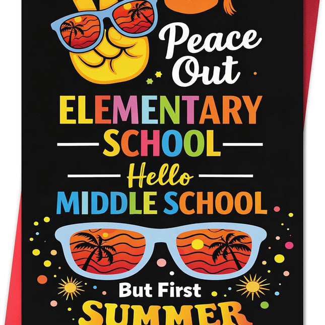 Funny 2026 5th Grade Graduation Greeting Card