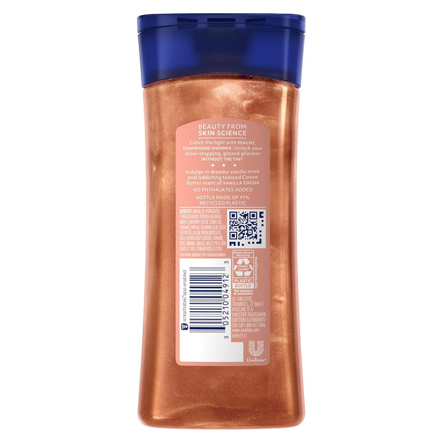 Vanilla Cocoa Glow Body Gel Oil