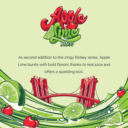 Apple Lime Rickey Sparkling Soda - Big