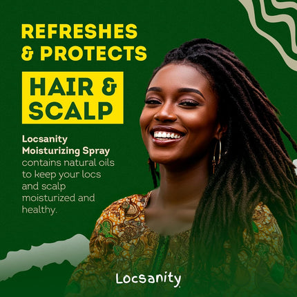 Daily Moisturizing Rosewater & Peppermint Loc Spray, 12 fl oz