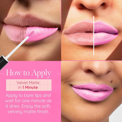 Matte Liquid Lipstick | Baby Pink Light Pink Lip Color