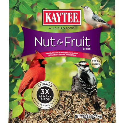 Nut & Fruit Wild Bird Seed, 5 lb