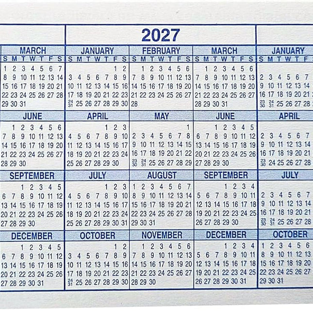 Checkbook Registers with 2026-2028 Calendars, 12 Pack