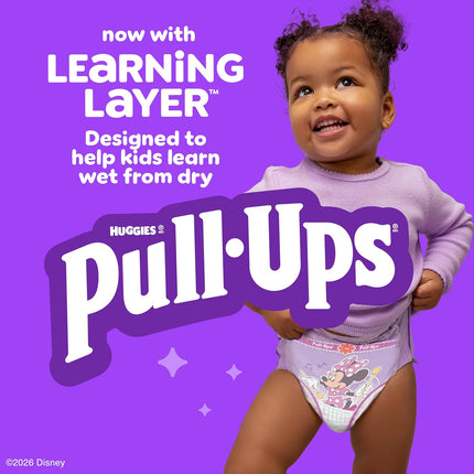 Girls' Potty Training Pants, Size 6T-7T, 55-75 lb