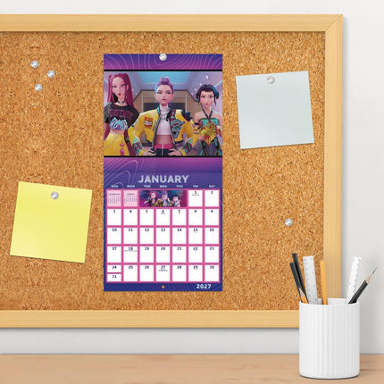 2027 Kpop Demon Hunters Mini Calendar