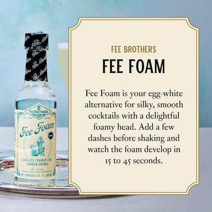 Cocktail Foamer and Mixer, Vegan-Friendly Egg Substitute, Gluten Free, 5 fl oz
