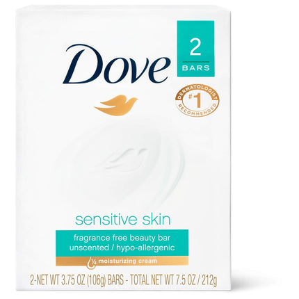 Moisturizing Beauty Bar for Softer Skin, Fragrance-Free — Beauty & Self-Care