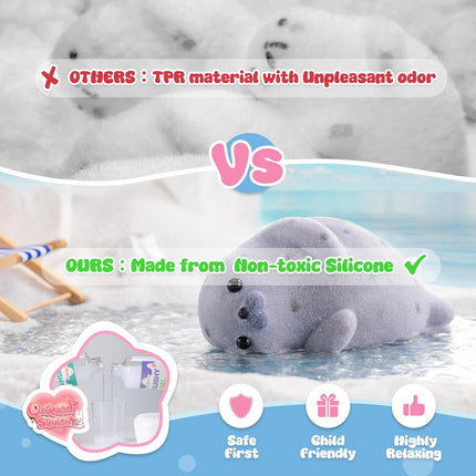Taba Seal Silicone Squishy Stress Relief Toy