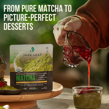 Organic Culinary Grade Japanese Matcha Powder, 30g